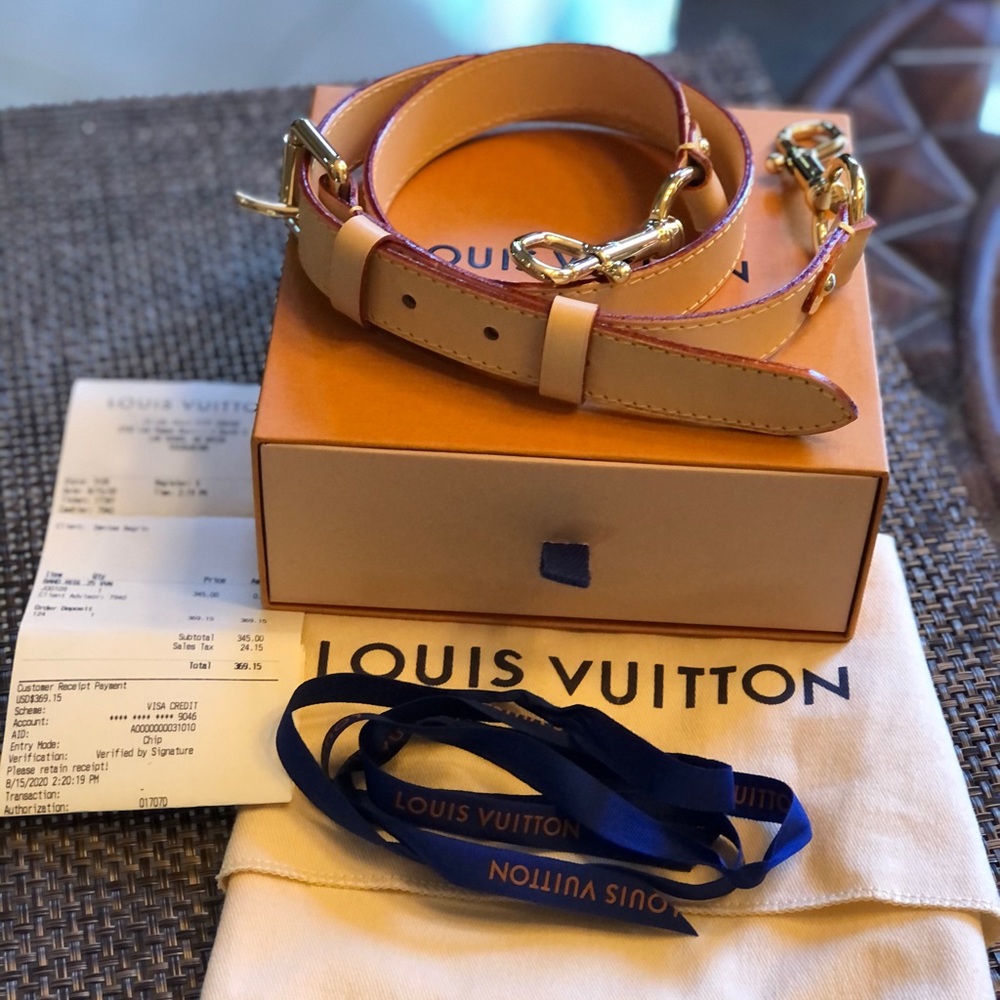 New Louis Vuitton crossbody strap